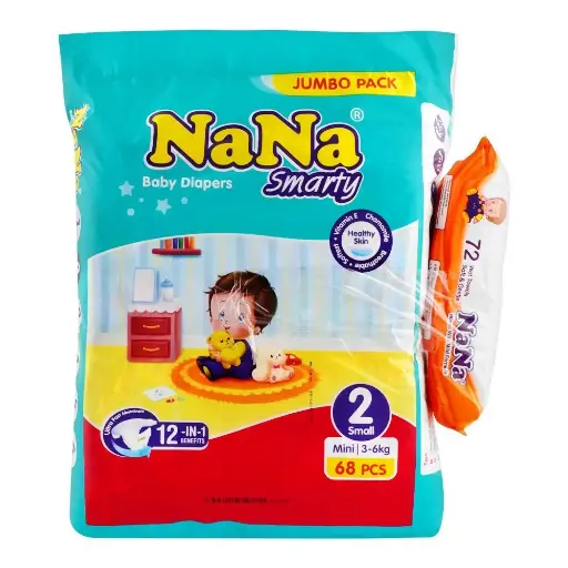 [Diaper-002] Nana Smarty Diapers for New Born - Size M