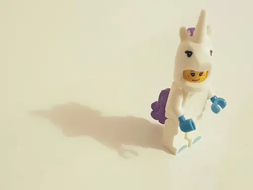 [Toys-001] White Unicorn for Babies